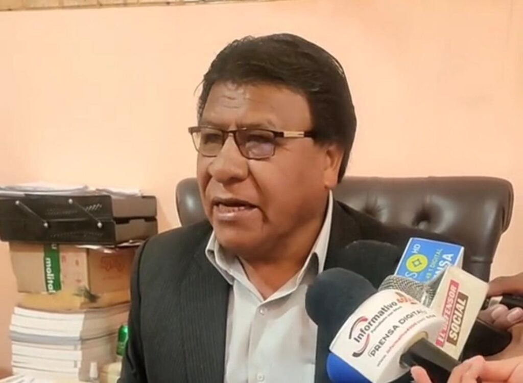 Reynaldo Luna, efectivo de la Federación Andina de Choferes 1 de mayo.