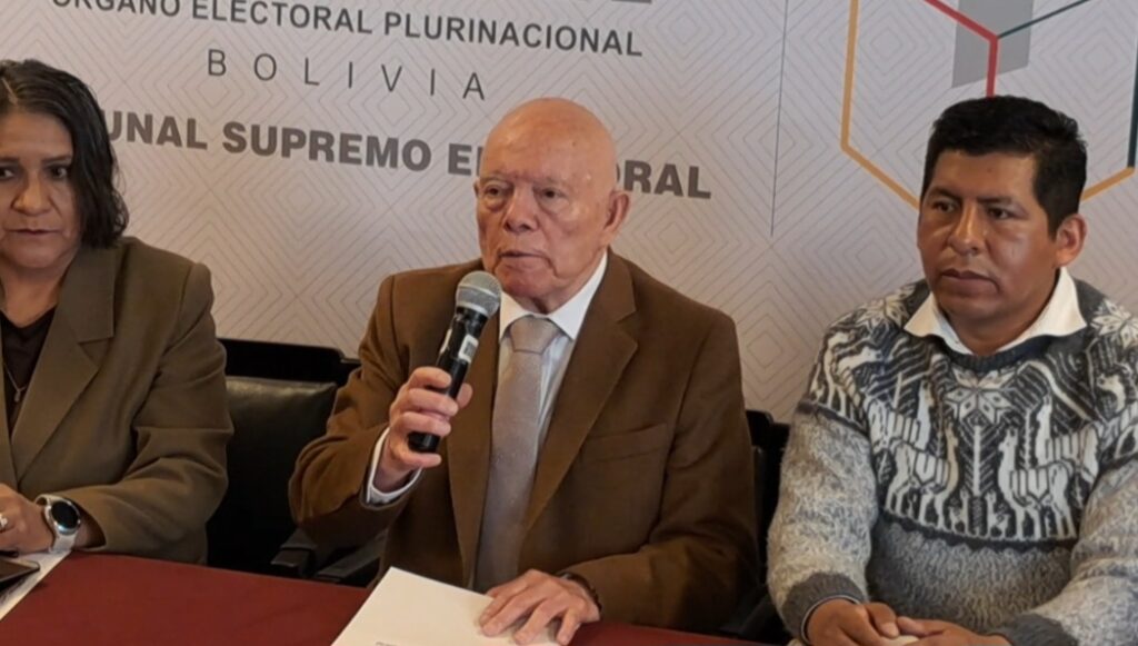 Oscar Hassenteufel, Presidente del Tribunal Supremo Electoral (TSE)