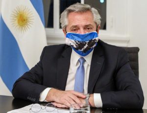 Presidente argentino dio positivo a covid-19