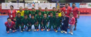 Foto fuente: RRSS Foto: la selección boliviana en el Mundial de Fútbol de Talla Baja